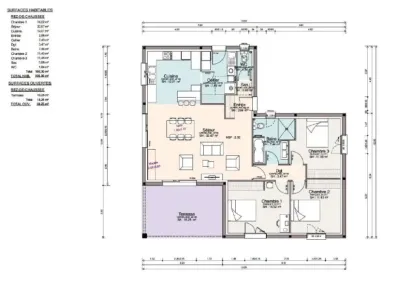 Image du modèle de maison PLANS RDC