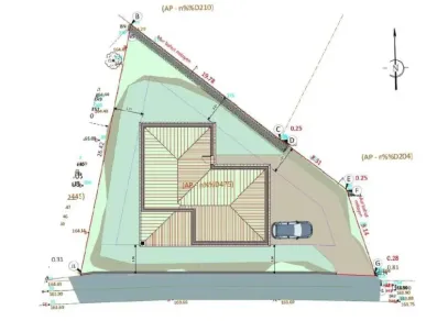 Image du modèle de maison PLAN DE MASSE