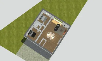 Image du modèle de maison MONTPITOL vue AXO