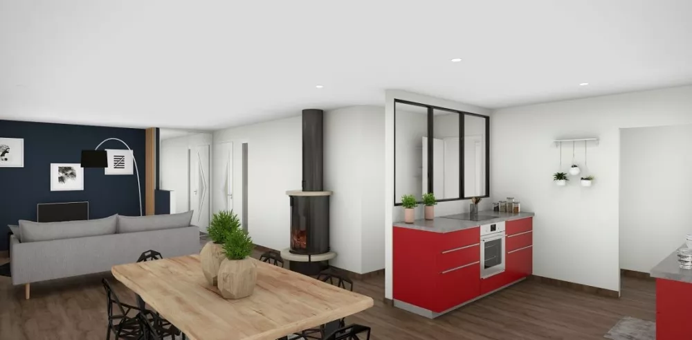 Image du modèle de maison CONCERTO-VUE INTERIEUR