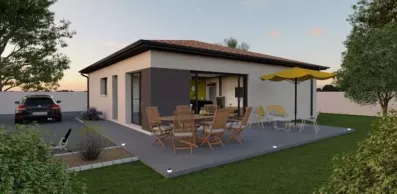 Image du modèle de maison ELEGIE-VUE ARRIERE NUIT
