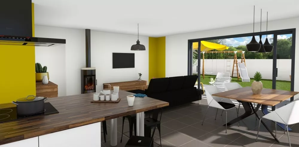 Image du modèle de maison ELEGIE-VUE INTERIEURE