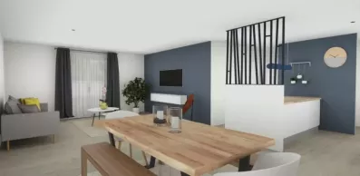 Image du modèle de maison PARTITION-VUE INTERIEURE