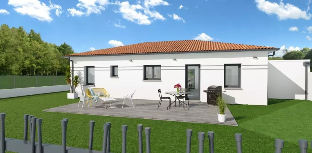 Image du modèle de maison BHOME-VUE ARRIERE