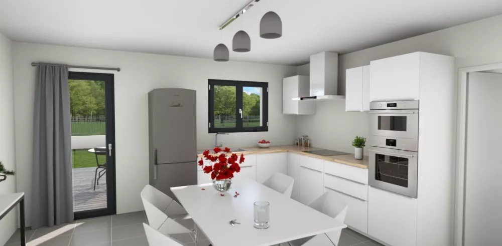 Image du modèle de maison BHOME-VUE INTERIEURE