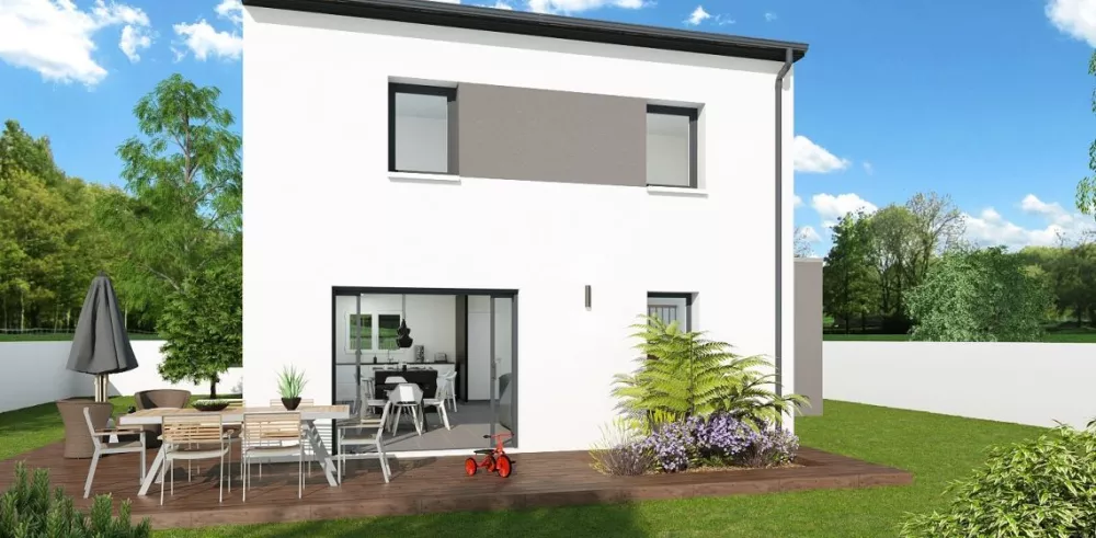Image du modèle de maison MILLESIME-VUE ARRIERE