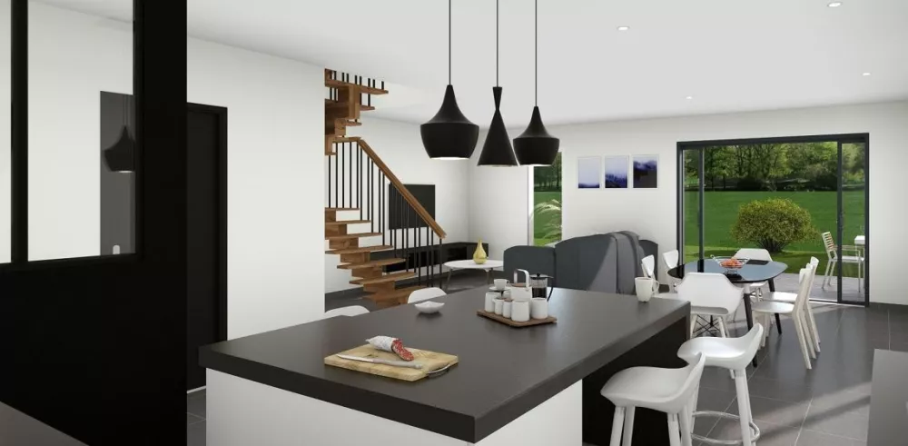 Image du modèle de maison MILLESIME-VUE INTERIEURE