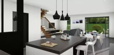 Image du modèle de maison MILLESIME-VUE INTERIEURE