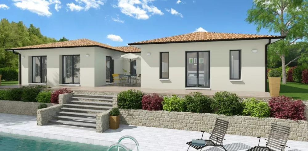 Image du modèle de maison LUNION-VUE ARRIERE