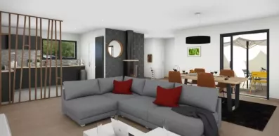 Image du modèle de maison LUNION-VUE INTERIEURE