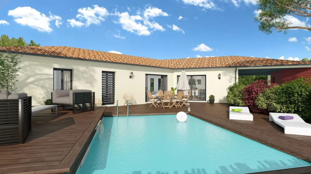 Image du modèle de maison STCYP-VUE ARRIERE