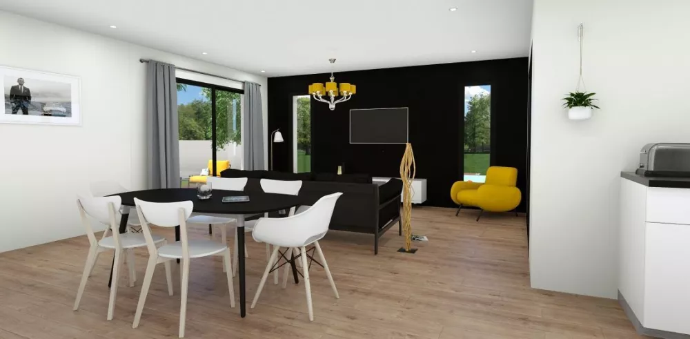 Image du modèle de maison TOULOUSE-VUE INTERIEURE