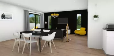 Image du modèle de maison TOULOUSE-VUE INTERIEURE