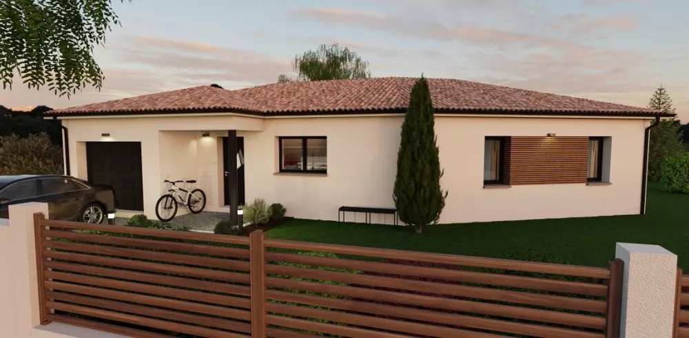 Image du modèle de maison VICTOR-VUE AVANT NUIT