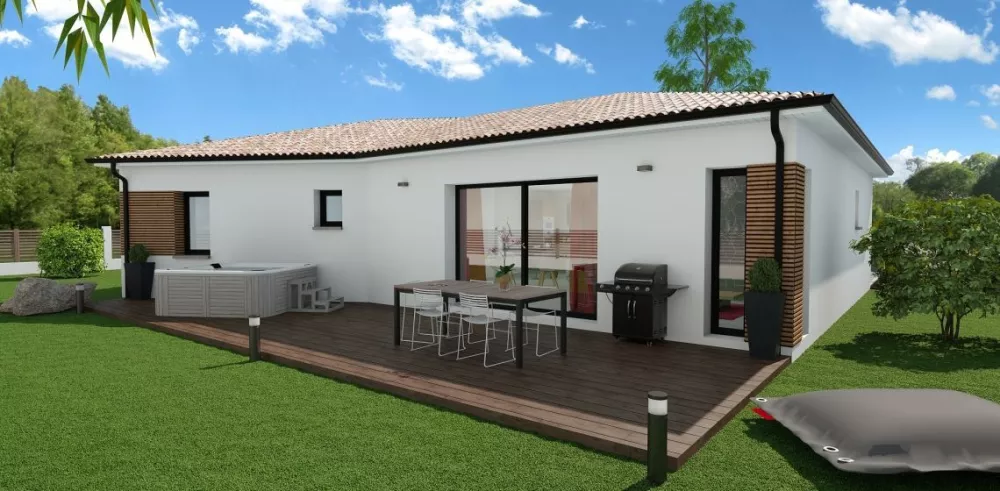 Image du modèle de maison VICTOR-VUE ARRIERE