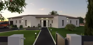 Image du modèle de maison WILSON-VUE AVANT NUIT