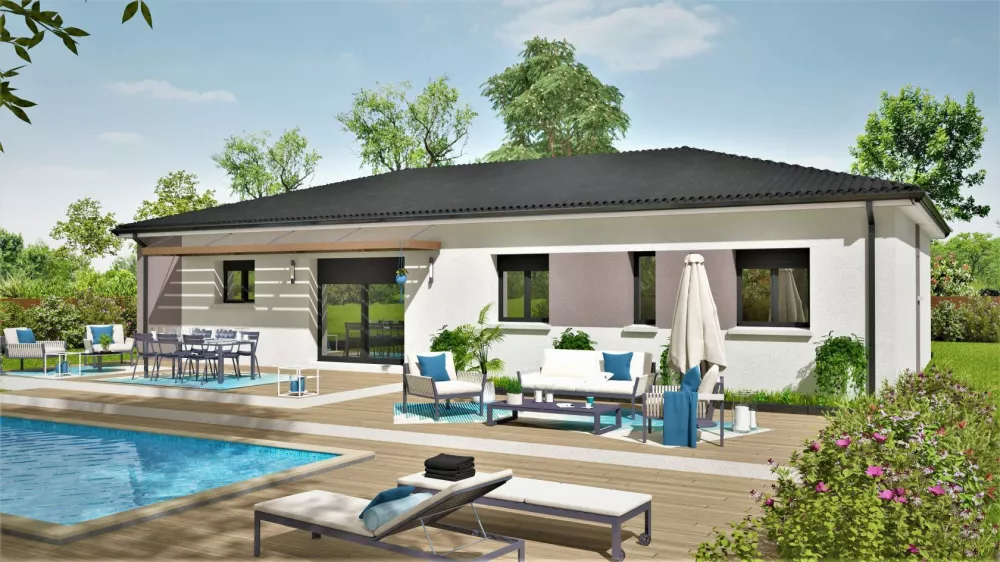 Image du modèle de maison Arrière 109