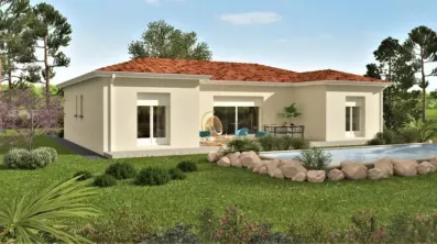 Image du modèle de maison Centaure 95 - Vue arrière