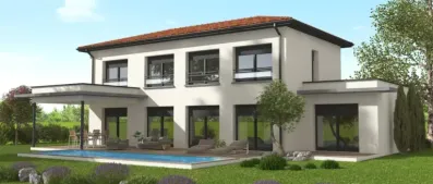 Image du modèle de maison PONS - Vue arrière