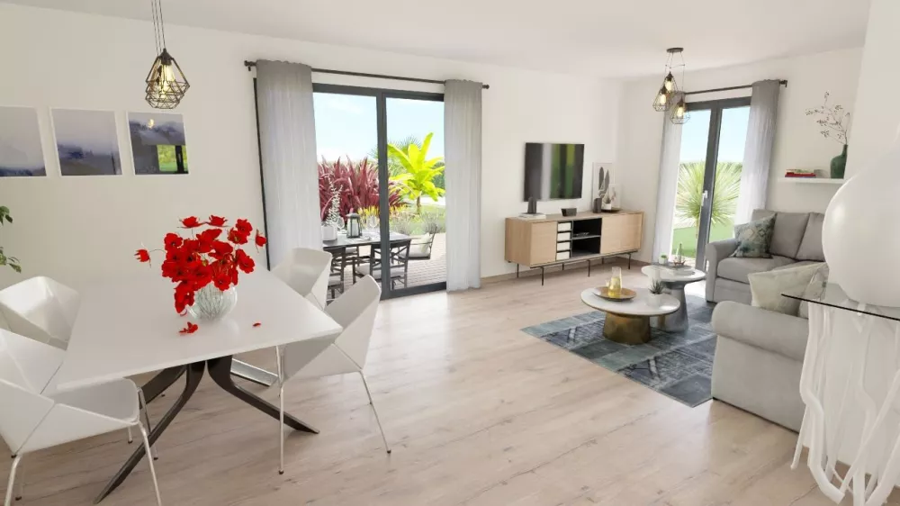 Image du modèle de maison séjour