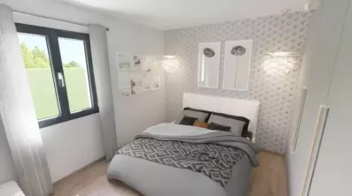 Image du modèle de maison chambre parentale