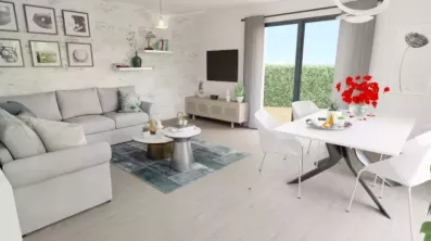 Image du modèle de maison visuel salon 2