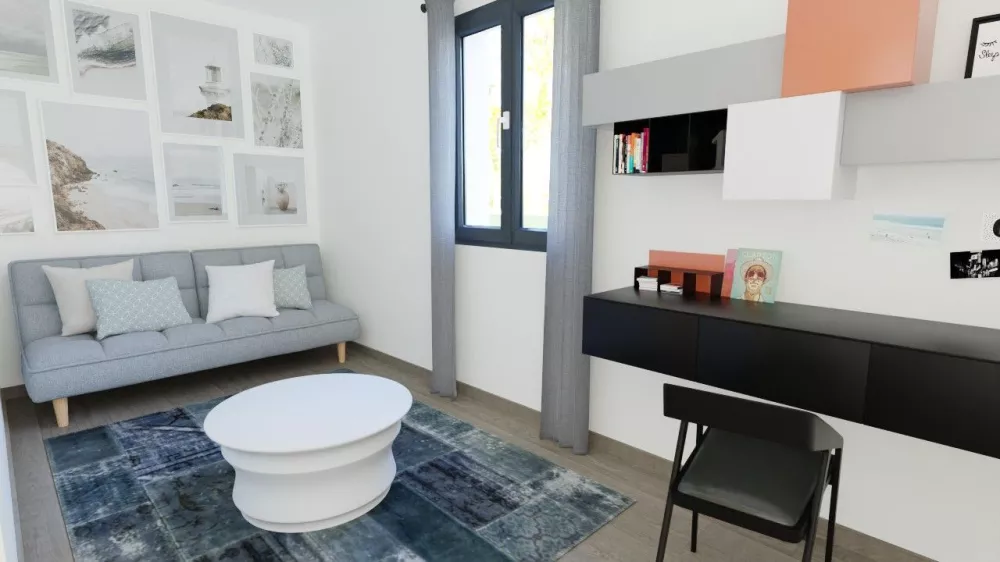 Image du modèle de maison Bureau