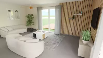 Image du modèle de maison salon