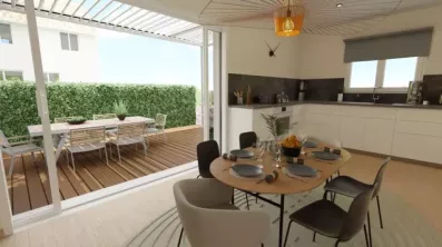 Image du modèle de maison visuel cuisine sam