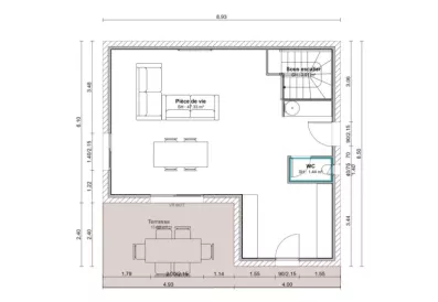 Image du modèle de maison Plan RDC (18)