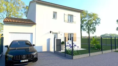 Image du modèle de maison visuel entrée