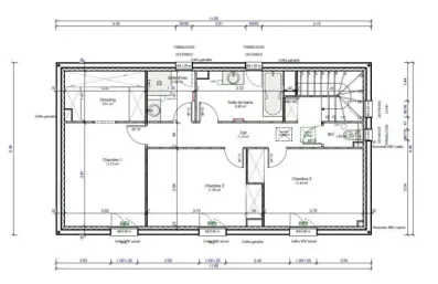 Image du modèle de maison plan étage 2