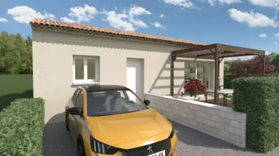 Image du modèle de maison Façade Sud-Est (1)