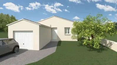 Image du modèle de maison Façade Est (1)