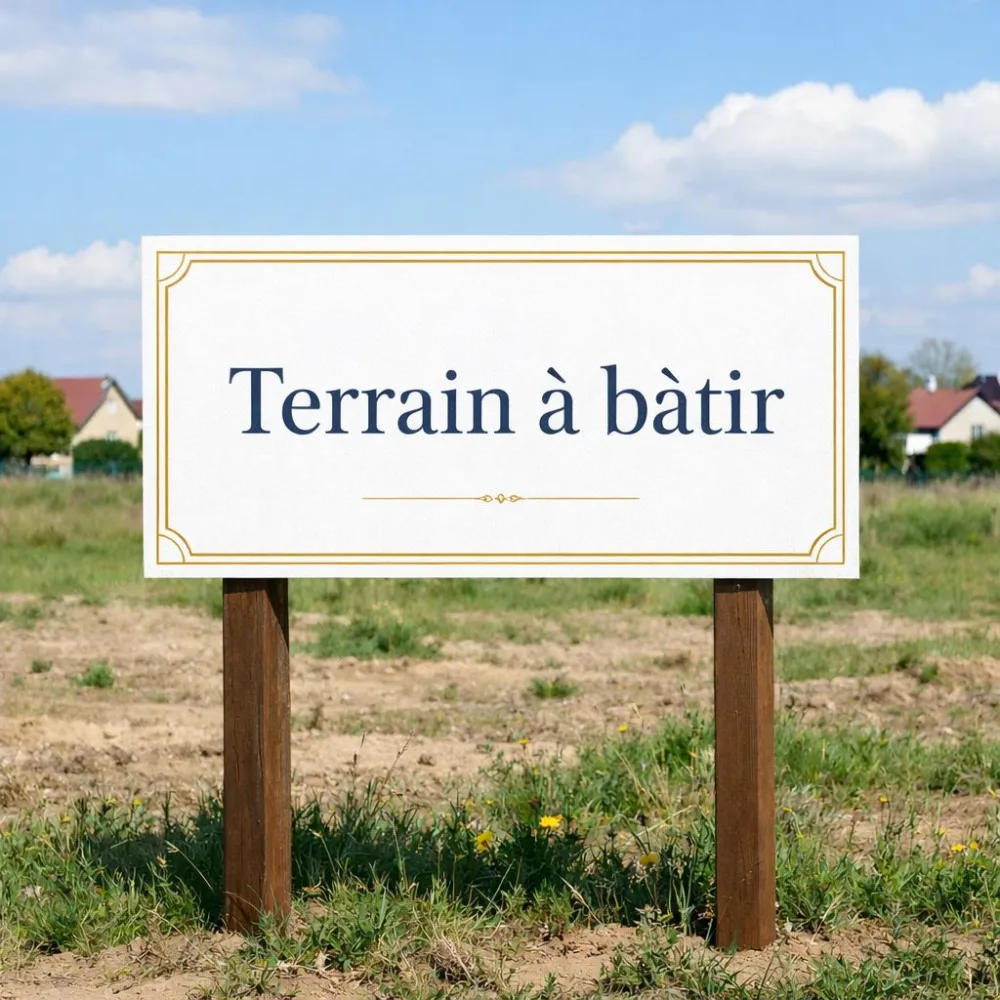 Image du terrain Terrain à bâtir de 400 m² à JONQUIERES (84)