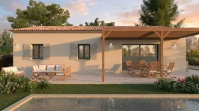 Image du modèle de maison Façade Sud