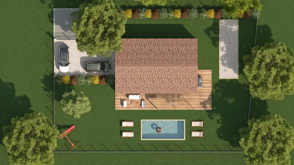 Image du modèle de maison Rendu - 3