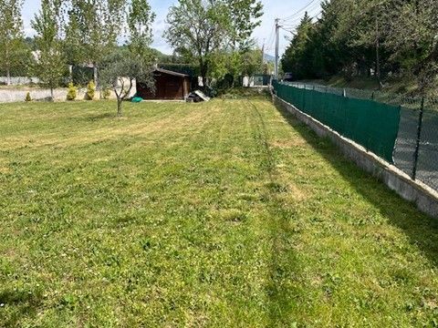 Image du modèle de maison Vue cloture EST depuis SUD vers NORD