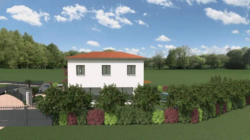 Image du modèle de maison Façade Nord-Ouest (2)