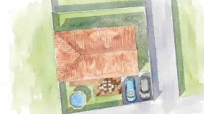 Image du modèle de maison Façade Sud - 4