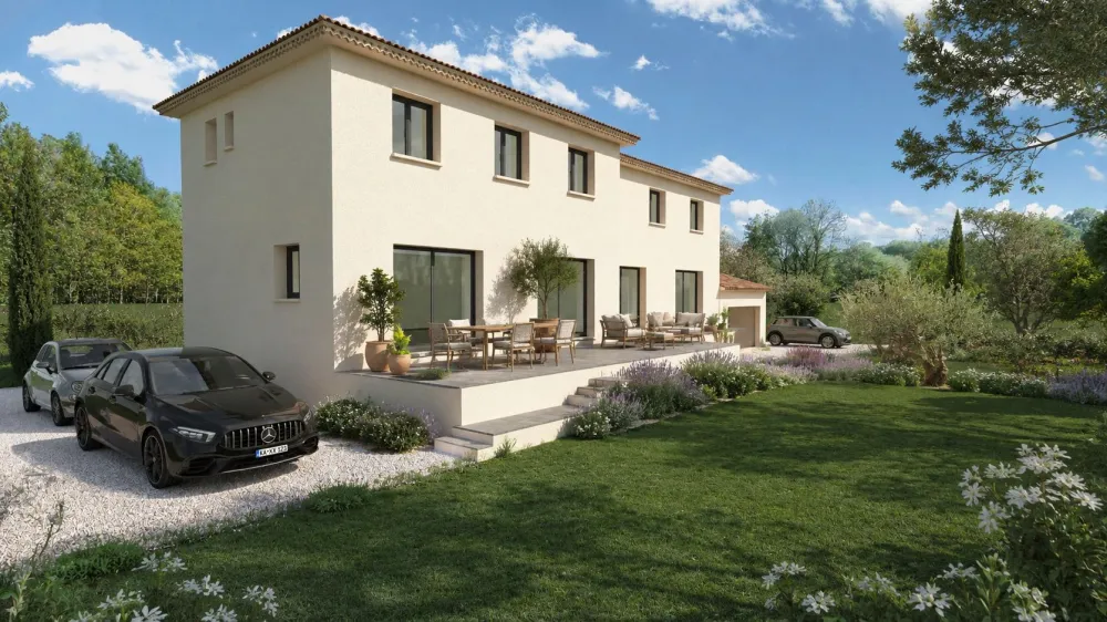 Image du modèle de maison Rendu Sud Est