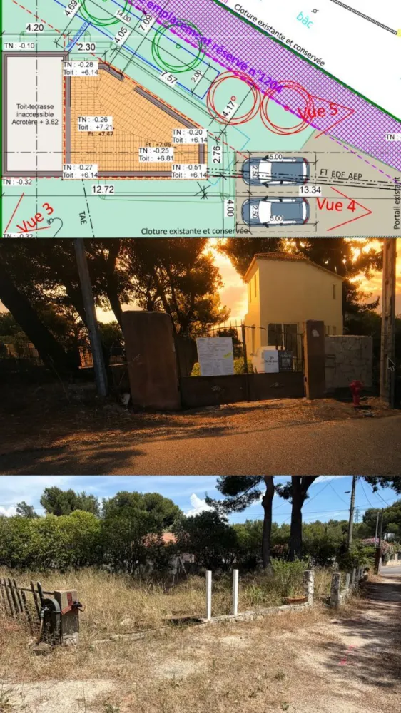 Image du terrain Terrain à bâtir de 400 m² à LES PENNES-MIRABEAU (13)
