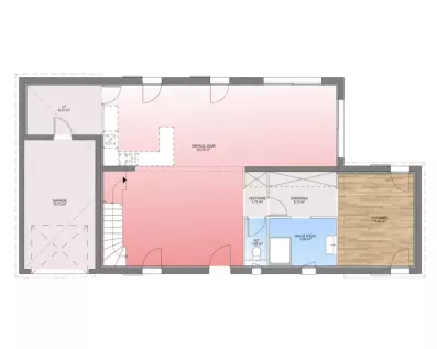 Image du modèle de maison PLAN RDC 140-sans cotes