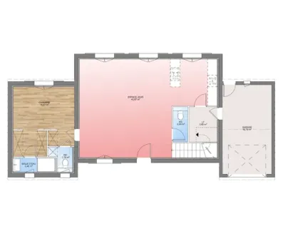 Image du modèle de maison PLAN RDC 115-sans cotes