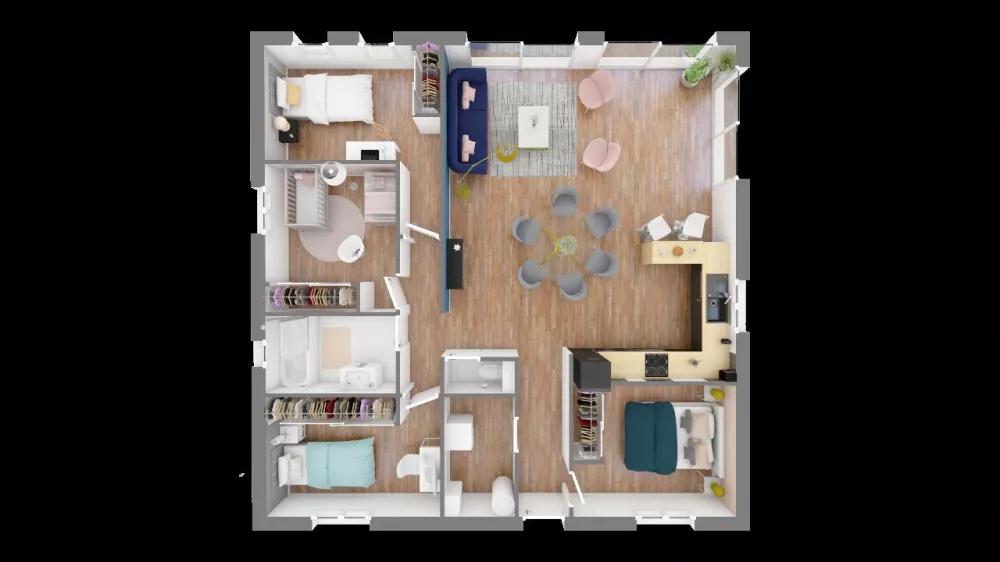 Image du modèle de maison domasud_emma_100-f0-vue_de_dessus_rdc