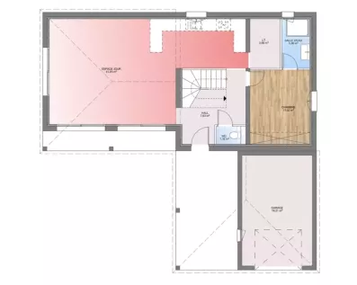 Image du modèle de maison PLAN RDC 105-sans cotes