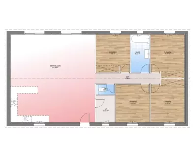 Image du modèle de maison PLAN 115-sans cotes