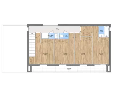 Image du modèle de maison PLAN ETAGE 125-sans cotes