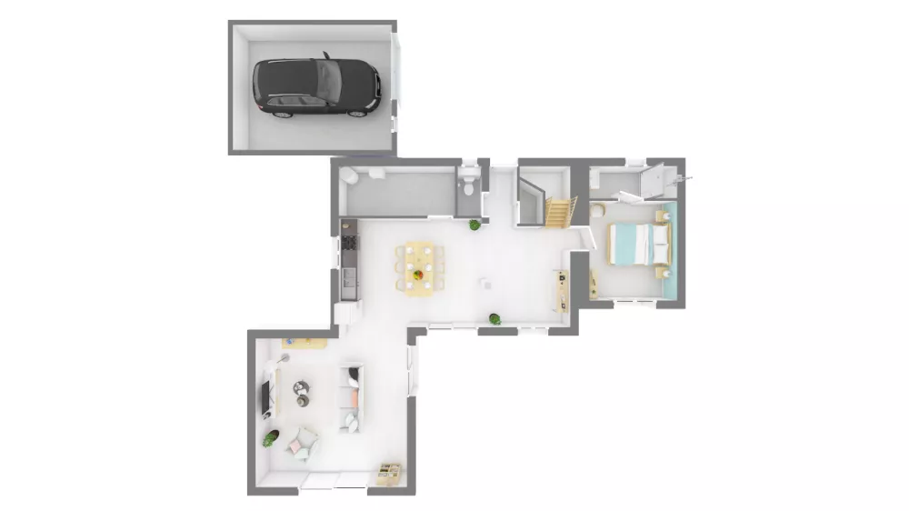 Image du modèle de maison domasud_lily_120-f0-vue_de_dessus_rdc