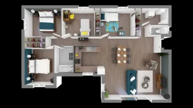 Image du modèle de maison domasud_lisa_110-f0-vue_de_dessus_rdc